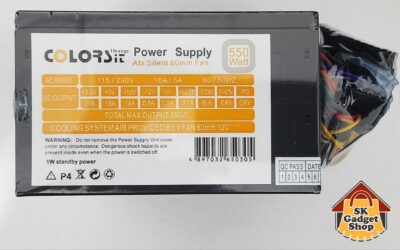 Power Supply Unit Desktop 550W Black Normal